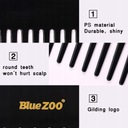 Jednostranný krátky hrebeň s veľkými zubami Kód výrobcu xinyistore