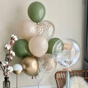 Воздушный шар-гирлянда с бантом Оливково-зеленые воздушные шары размера XXL ДЛЯ 1-го дня рождения КРЕЩЕНИЕ ПРИЧАСТИЕ КРЕЩЕНИЯ