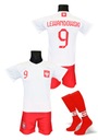 Футбольная форма LEWANDOWSKI + леггинсы, размер 140.