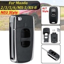 CASE UNCUT PUSTY LLAVES PARA MAZDA 2 3 5 6 MX-5 RX-8 