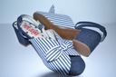 Pepe Jeans Sandały Yogi Bow PLS90390 Granatowy 41 Materiał zewnętrzny tkanina