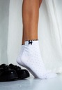 Ponožky dámske Milena biele s mašľou veľ. 37-41 EAN (GTIN) 5906031150842