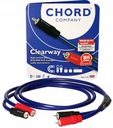 KABEL INTERKONEKT AUDIO 2RCA-2RCA CHORD CLEARWAY V2 ARAY CHORALLOY 2x1,0m