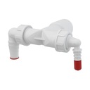 Сифон с обратным клапаном для стиральной и сушильной машины ALCA