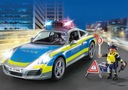 Zestaw z pojazdem Porshe 911 70066 Porshe 911 Carrera 4s Policja Marka Playmobil