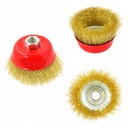 ПЕРЕДНЯЯ ПРОВОЛОЧНАЯ ЩЕТКА ЛАТУННАЯ ПРОВОЛОКА М14 75ММ