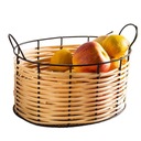 ЧЕРНАЯ МЕТАЛЛИЧЕСКАЯ КОРЗИНА КОРЗИНА ФРУКТОВ ОВОЩЕЙ