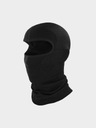 Зимова гірськолижна балаклава з мериносової вовни, еластична 4F - Black L/XL