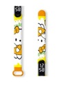 Светодиодные цифровые часы Hello Kitty, желтые