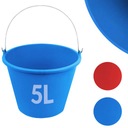 WIADRO WIADERKO GOSPODARCZE BUDOWLANE KOLOR 5L