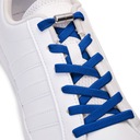 Sznurówki bez wiązania niebieskie