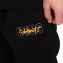 Spodnie dresowe Chillout Tager Slimm czarne M Wzór dominujący bez wzoru