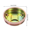 8 SZT. SEALING MATERIALS DO BEBNOW, METAL KAPTURKI, GOLD  photo 14