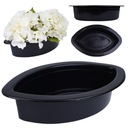 ПРОДОЛЬНЫЙ ПЛАСТИКОВЫЙ ГОРШОК ДЛЯ КЛАДБИЩА, 30 СМ