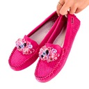 ЖЕНСКИЕ МОКАСИНЫ ФУКСИЯ CIZZAS 38