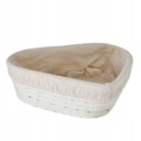 Корзина-сердечко из ротанга для растущего хлеба