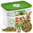 NATURALNY POKARM KARMA DLA KRÓLIKA ŚWINKI GRYZONI 4 PORY ROKU WIOSNA 5L