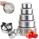 НАБОР ИЗ 5 ЧАШ ИЗ НЕРЖАВЕЮЩЕЙ СТАЛИ ЧАША