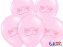 Balon niebieski buciki Urodziny Roczek Chrzest