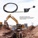 EXCAVATOR MANUAL CABLE THROTTLE VALVE MANAGEMENT SIL  photo 11