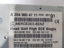 RADIO CD NAVI MERCEDES W204 LIFT 2049004711photo 8