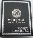 Versace Pour Homme 1 мл edt пробник