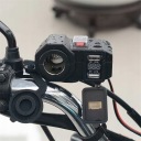 ГНЕЗДО ПРИКУРИВАТЕЛЯ МОТОЦИКЛ ВОЛЬТМЕТР 2XUSB 5V2A  фото 7
