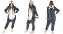 KOSTÝM ONESIE HUSKY PLYŠOVÉ JEDNODIELNE PYŽAMO UNISEX KOMBINÉZA L Kolekcia 2023