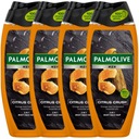 Palmolive Men Citrus Crush Sprchový gél 4x500ml