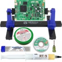 CYNA TOPNIK PASTA FLUX RT-9 KALAFONIA PLECIONKA + UCHWYT MONTAŻOWY ZD-11E