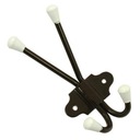 ВЕШАЛКА ДЛЯ ШЛЯП, ДВОЙНОЙ КРЮЧОК, ОКРАШЕННЫЕ ВЕШАЛКИ