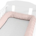 РОЛИКОВАЯ ПОДУШКА-ЗАЩИТНИК ДЛЯ КРОВАТИ 200 СМ - кремовый