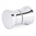 РУЧКА РУЧКА ДЛЯ ДУШЕВОЙ КАБИНЫ, МЕТАЛЛ, ОДНО ОТВЕРСТИЕ, ПРОЧНЫЙ ХРОМ