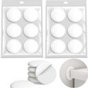 ДВЕРНАЯ РУЧКА БАМПЕР САМОКЛЕЯЩАЯСЯ НА СТЕНУ РЕЗИНОВЫЙ СТОПОР -12 x