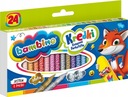 МЕЛКИ BAMBINO, 24 ЦВЕТА, КАРТОН