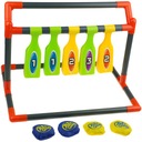 ИГРА НА НАВЫКИ – БРОСАТЬ ДИСК И СУМКУ В МИШЕНЬ