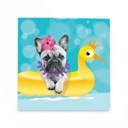 БУМАЖНЫЕ САЛФЕТКИ ГАВАЙСКАЯ ВЕЧЕРИНКА МОПС УТКА