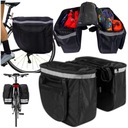 СУМКА ДЛЯ ВЕЛОСИПЕДА, ВОДОНЕПРОНИЦАЕМАЯ, ВМЕСТИТЕЛЬНАЯ, БОЛЬШИЕ СВЕТООТРАЖАЮЩИЕ СРЕДСТВА