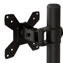 SUPPORT SUR MONITEUR NOIR ACIER VESA 75/100 MM LUMARKO!photo 9