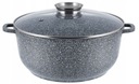 DUŻY Garnek Marmurkowy AROMA KNOB 32CM/10L ZILNER