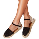 ЧЕРНЫЕ ЖЕНСКИЕ ЭСПАДРИЛЬИ FOPETT 36