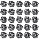 НАБОР ИЗ 25 ДВАДЦАТИСТОРОННИХ КУБИКОВ D20 RPG АЛДУИН