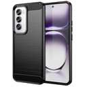 Чехол для Oppo Reno 12 5G | УГЛЕРОДА | БРОНЯ | ПРОЧНЫЙ | ГИБКИЙ