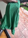 Spódnica spódniczka dresowa zielona kieszenie M Rozmiar S/M
