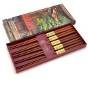 Палочки для еды - набор из 5 штук. Коробка Koten-tekina нихонго