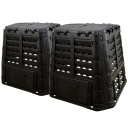 КОМПОСТЕР 840Л - 800Л ЧЕРНЫЙ МОДУЛЬНЫЙ ПОЛИРОВКА