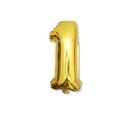 День рождения мальчика с воздушными шарами на один год, имя 1