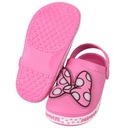 Minnie Mouse Disney Ružové croxy/chlopne svietiaca mašľa 35 EU EAN (GTIN) 5906599600933