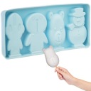 ФОРМЫ СИЛИКОНОВЫЕ МОЛ ДЛЯ ОТДЕЛОК МОРОЖЕНОГО, 4 ДИЗАЙНА