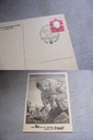 pocztówka DZIEŃ NSDAP GENERALNA GUBERNIA pieczęć okolicznościowa 1943 Obieg z obiegu